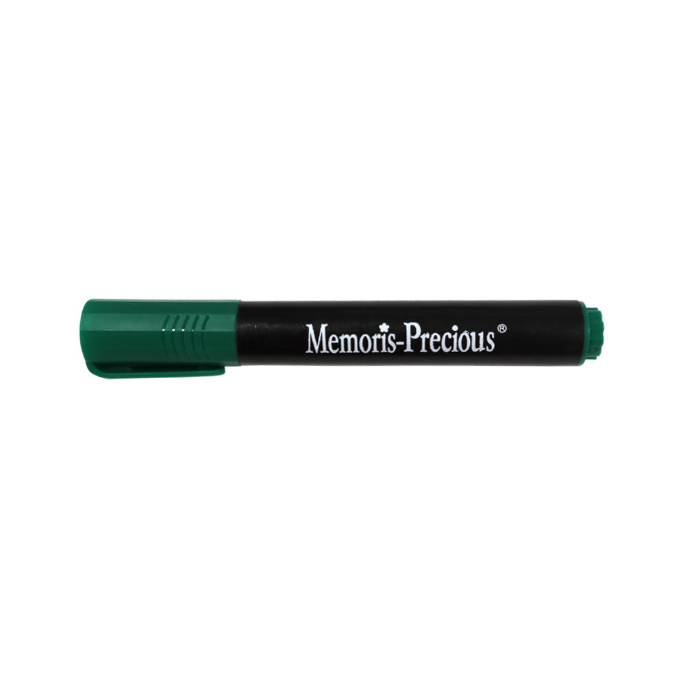 Marker Permanent, Varf Tesit 2-7 Mm, Verde, 12 Bucati/cutie