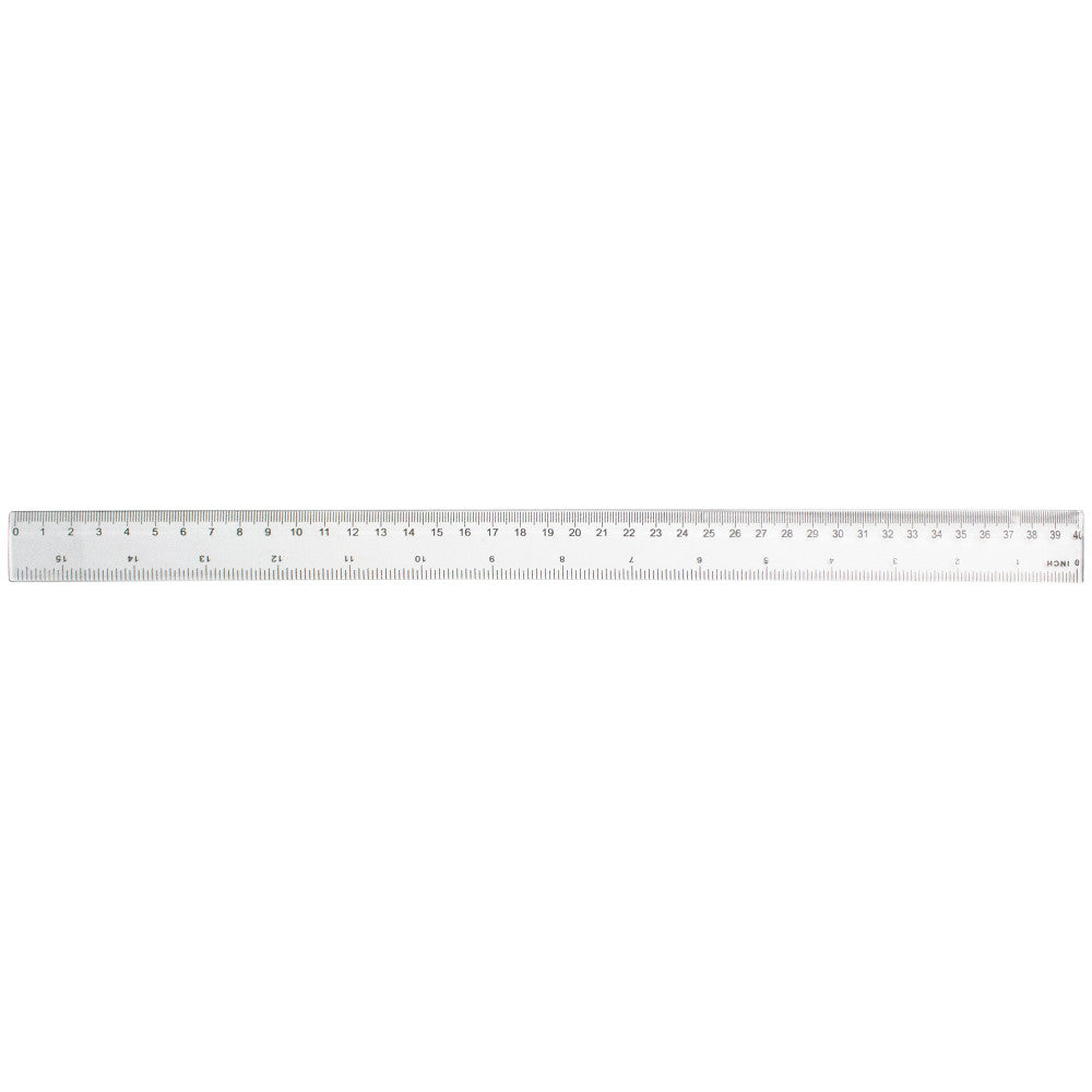 Rigla Plastic Transparent, 40 Cm