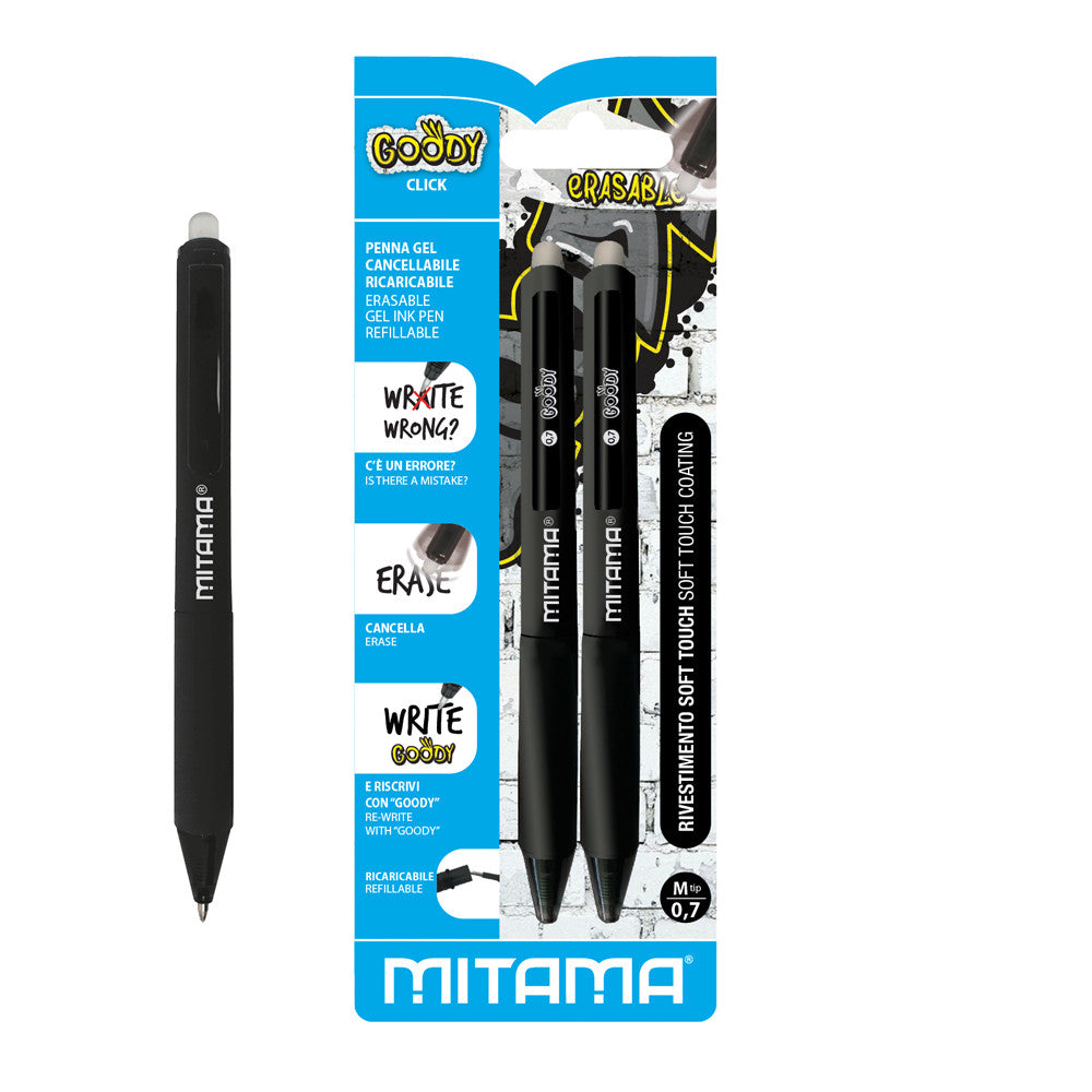 Set 2 Pixuri Mitama, Click, Rescriere, Negru