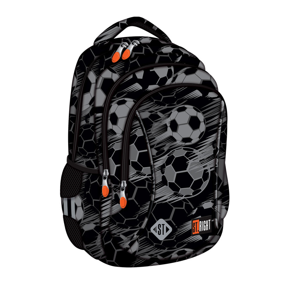 Ghiozdan Bp26 St Right Classic Ball 3 Compartimente, 39x27x17 Cm