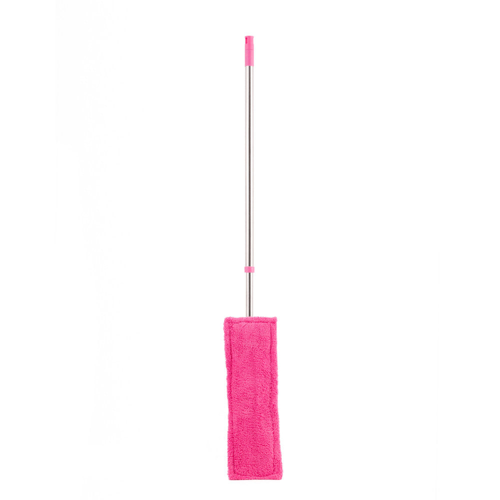 Mop Cu Talpa, Coada Metalica Si Rezerva Mop Roz