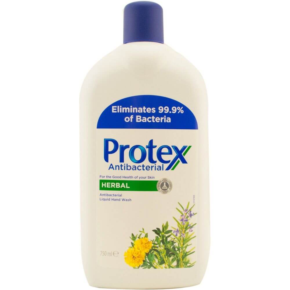 Rezerva Sapun Lichid PROTEX Herbal, Cantitate 700 ml, pentru Umplerea Recipientelor cu Pompita, Rezerve de Sapun Lichid, Rezerve de Sapunuri Lichide, Rezerve Sapun pentru Recipiente cu Pompita, Rezerva Sapun pentru Maini Uscate, Rezerva Sapun Protex