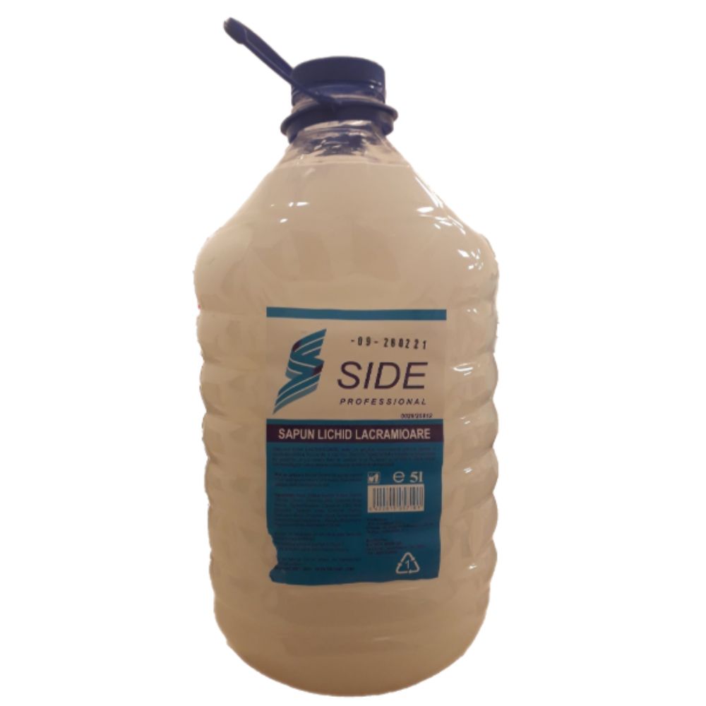 Sapun Lichid Lacramioare, Side Professional, 5 L, Curatenie Baie, Sapunuri, Sapun Lichid, Side Professional, Sapun Lichid Bidon, Sapun Baie Side Professional, Igiena Personala, Igiena Corporala