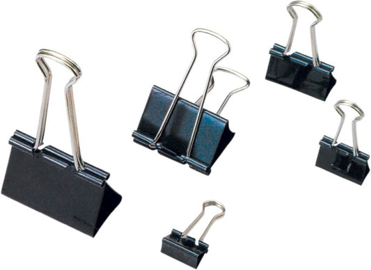 Clip Hartie 41mm, 12buc/cutie, Iternet - Negru