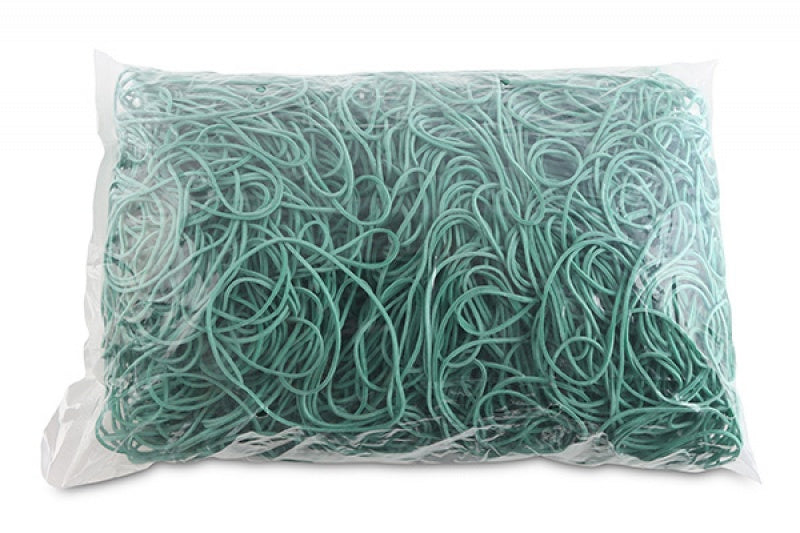 Elastice Pentru Bani, 1.5mm Grosime, D 80mm, 60% Cauciuc, 1000g/punga, Office Products-culoare Verde