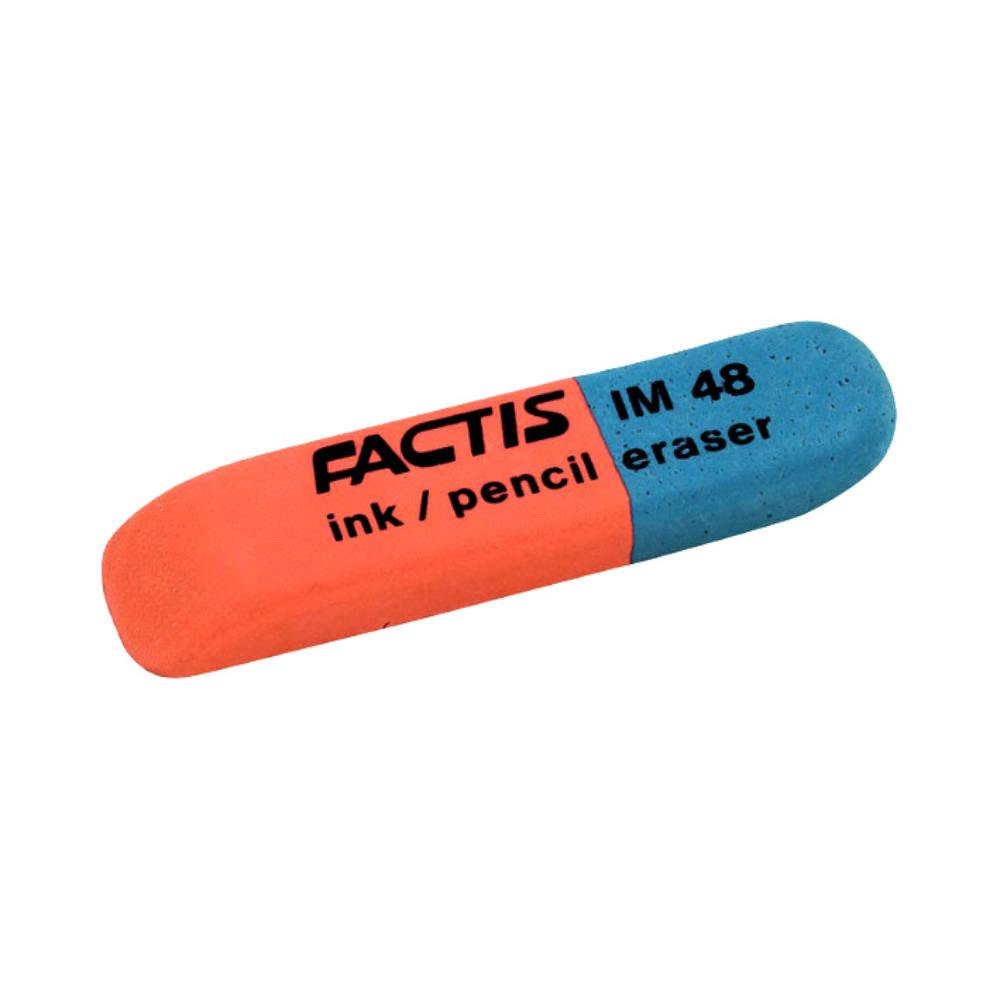 Radiera din Cauciuc Natural Factis IM48, pentru Creion si Cerneala, Radiera Creion, Radiera Creioane, Guma de Sters, Gume de Sters, Radiera Stilou, Radiera Cerneala, Guma pentru Sters, Gume pentru Sters, Radiera de Sters, Radiere pentru Sters