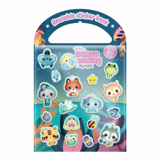 Carte cu autocolante Bangoberry tematica noapte