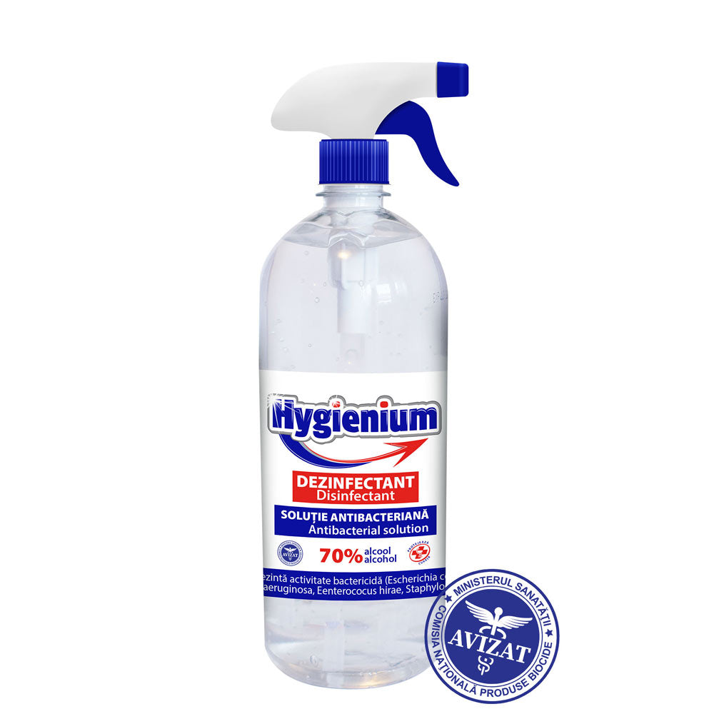 Solutie Dezinfectanta Hygienium 1000ml, Cu Pulverizator
