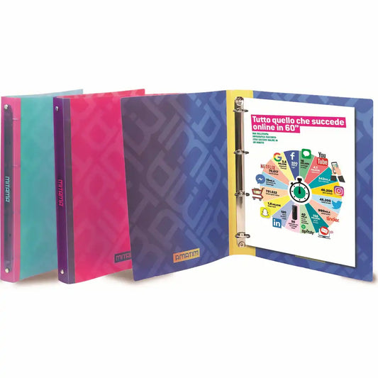 Mapa prezentare 4 inele 2.5cm