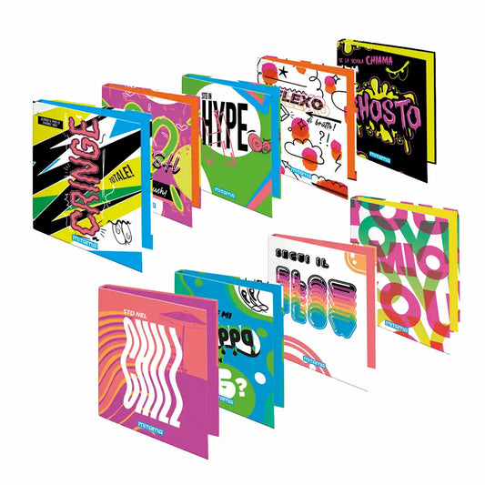 Caiet mecanic Mitama 27x32 4 inele 2.5cm design Fantasy