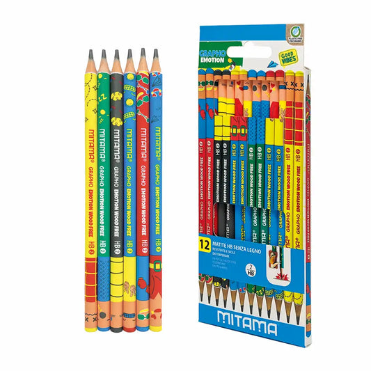 Set 12 creioanegrafit Mitama