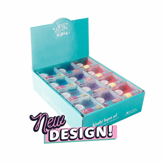 Set benzi adezive decorative cu dispenser