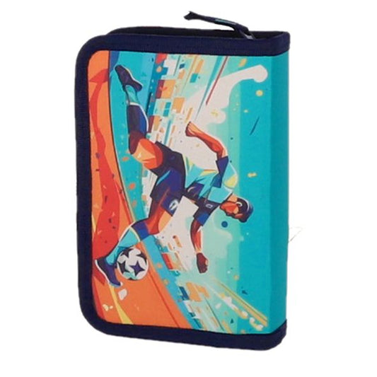 PENAR ECHIPAT 31 PIESE 1 FERMOAR 2 EXTENSII FOTBAL ALBASTRU PIGNA