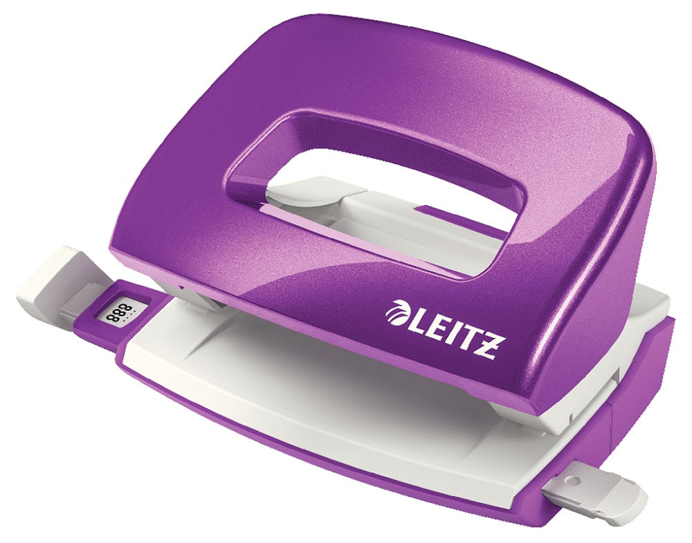 Perforator metalic Leitz WOW 5060 MINI NeXXt Series, 10 coli, mov