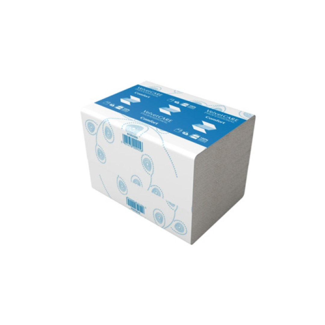 Servetele Hartie Alba, 2 Straturi, 6000 Foi, 40 Buc/cutie, Velvet