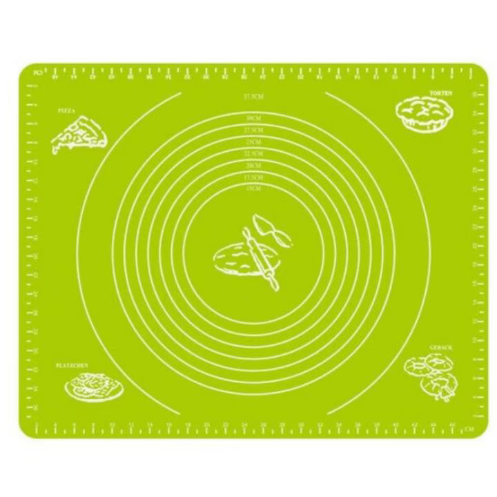 Plansa pentru Aluat din Silicon, Dimensiune 50 x 40 cm, Multicolor, Rezistent la Temperaturi Inalte