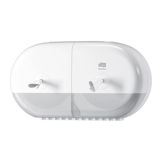 Dispenser Tork Elevation Smartone Twin, Pentru Hartie Igienica, 221x398x157mm - Alb