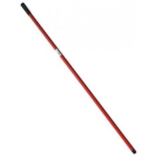 Coada Metalica Infoliata in PVC, Lungime 110 cm, Culoare Rosie, Coada Matura, Coada Mop, Cozi Metalice Zorex Clasic, Coada Metalica pentru Matura, Cozi Maturi si Mopuri, Articole Curatenie