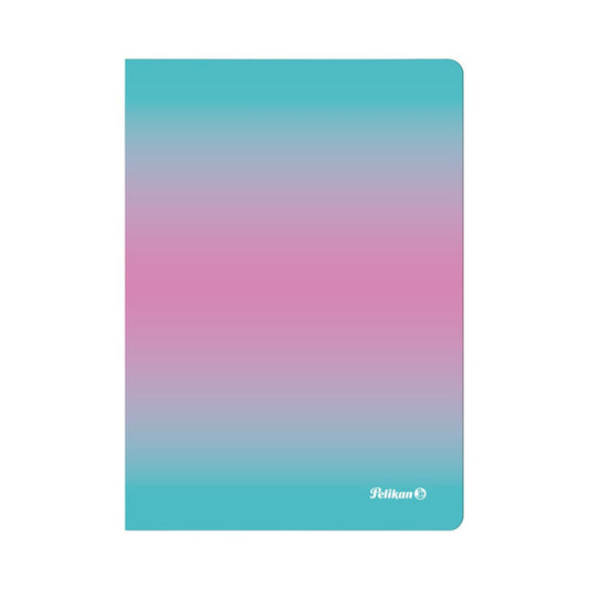 Caiet A5 Color Edition 80 File, Hartie 70g/mp, Patratele, Culoare Roz/menta