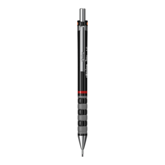 Creion Mecanic Tikky Rotring, Mina 1 mm, Negru, Corp din Plastic, Radiera, Creion Mecanic Tikky, Creioane Mecanice Tikky, Creion Mecanic pentru Scris, Creion pentru Desen, Creion Grafica, Creioane Grafica, Creioane Scoala