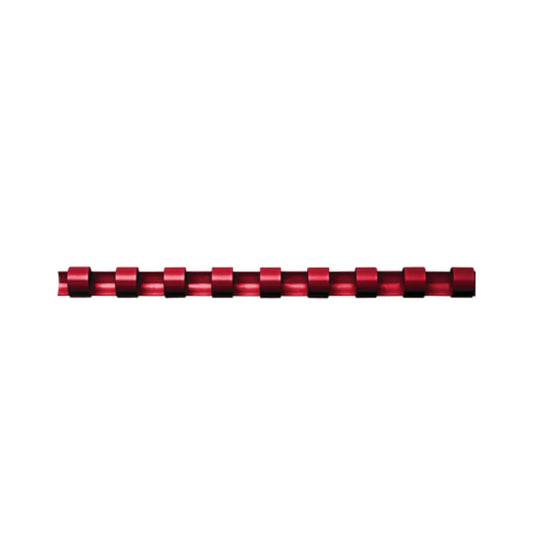 Set 100 Inele Indosariat Fellowes, Plastic, 14 mm, 100-125 Coli, Rosu, Inele Plastic de Indosariat, Inele de Indosariat, Inele Indosariere, Inele pentru Indosariat, Spirale Indosariat, Spirale de Indosariat, Spirale pentru Indosariat, Inele din Plastic