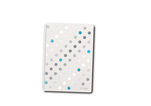 Caiet A4 80 File Cu Spirala Patratele Frozen Glam