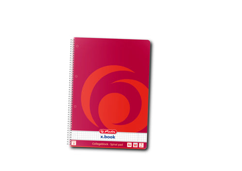 Caiet A4 160f Spirala Patratele X.book