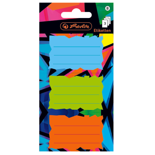 Etichete Scolare Neon Art Set 3x3 Coli