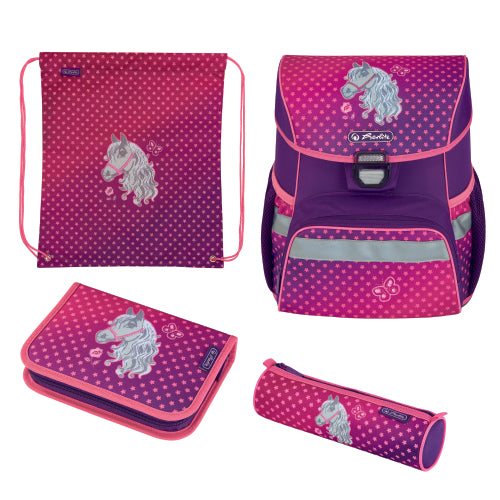 Ghiozdan Echipat Loop Plus, Motiv Horse