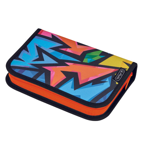Penar Neechipat, Cu 2 Clape Interioare, Dimensiune 20,3x14x3,5cm, Motiv Neon Art