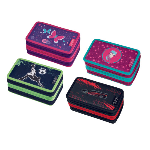 Penar Neechipat, 3 Compartimente, Dimensiune 19x11,5x7cm, Diverse Motive
