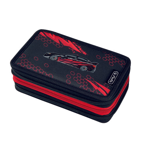 Penar Echipat 3 Compartimente 31 Piese Dimensiune 19x11,5x7cm, Motiv Driven