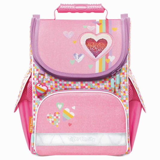 Ghiozdan Neechipat Nature Quest, Motiv Pink Amour