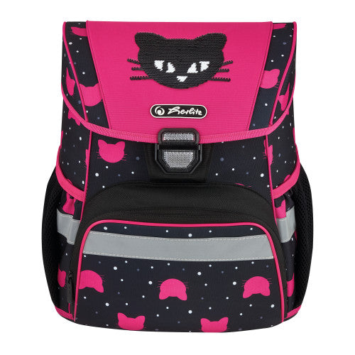 Ghiozdan Echipat Loop Plus Motiv Black Cat