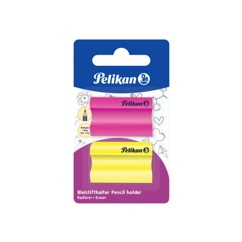 Radiera Suport De Creion Culori Neon Set 2 Blister