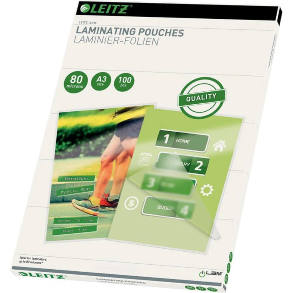 Folii Laminare Leitz, A3, Top 100 Coli, 80 Microni, Folie Laminare, Folie pentru Laminare, Folii pentru Laminare, Set Folii Laminare, Folii A3 Laminare, Folie pentru Laminat, Folii pentru Laminat, Folie de Laminare, Folii de Laminare