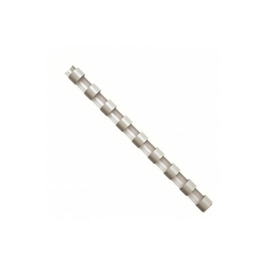 Set 100 Inele Indosariat Fellowes, Plastic, 12 mm, 65-100 Coli, Alb, Inele Plastic de Indosariat, Inele de Indosariat, Inele Indosariere, Inele pentru Indosariat, Spirale Indosariat, Spirale de Indosariat, Spirale pentru Indosariat, Inele din Plastic