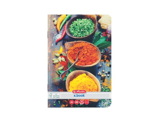 Caiet A5 80f Patratele Spices