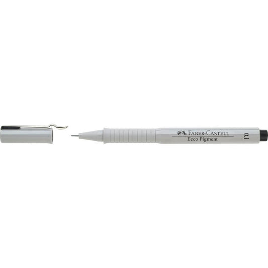 Liner Negru 0.1 mm Faber-Castell Ecco Pigment, Pix Liner Faber Castell, Liner Scriere Neagra, Liner Negru Faber Castell, Liner 0.1 Faber Castell, Liner Faber Castell Ecco Pigment, Liner Negru 0.1 Faber Castell, Fineliner Faber Castell