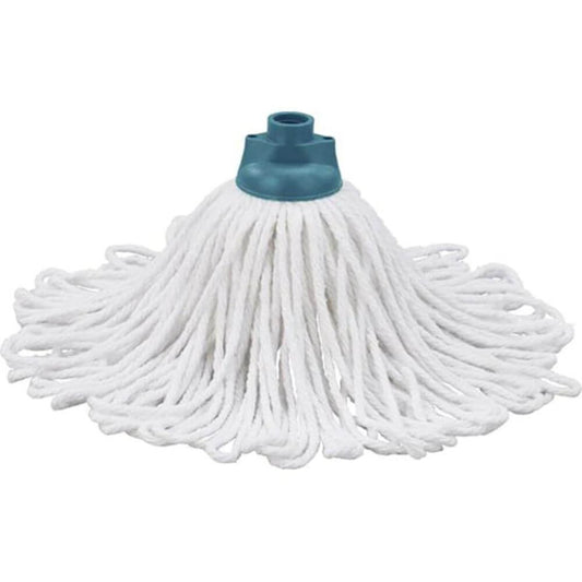 Rezerva Mop din Bumbac MONTELI, 200 g, Culoare Alba, Rezerve Mop, Rezerve Mopuri Clasice, Rezerve pentru Mop Clasic, Rezerve de Bumbac pentru Mop Clasic, Rezerva pentru Mop Clasic, Accesorii Curatenie, Accesorii Menaj