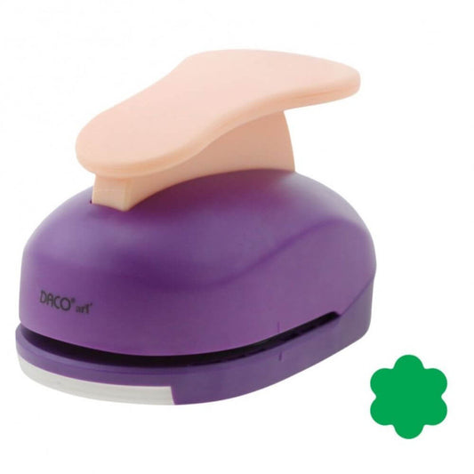 Perforator DACO Hobby, Model Floare 1, Plastic/Metal, Perforare 7.6 cm, Multicolor, Perforator Lucru Manual, Perforator Floare, Perforator Activitati Creative, Perforator pentru Felicitari si Invitatii, Perforatoare cu Model Floare