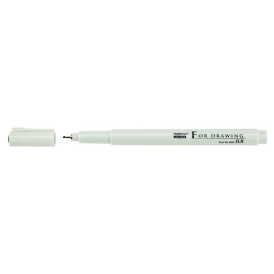 Pix Liner Grafic MARVY, Varf Rotund 0.8 mm, Mina Neagra, Cerneala pe Baza de Pigmenti, Pixuri Grafice, Pix Grafic cu Pigmenti, Liner Grafic, Liner Desen, Liner Pix, Liner cu Pigmenti, Pix Desen Grafic, Pix Desen Tehnic, Pixuri Liner