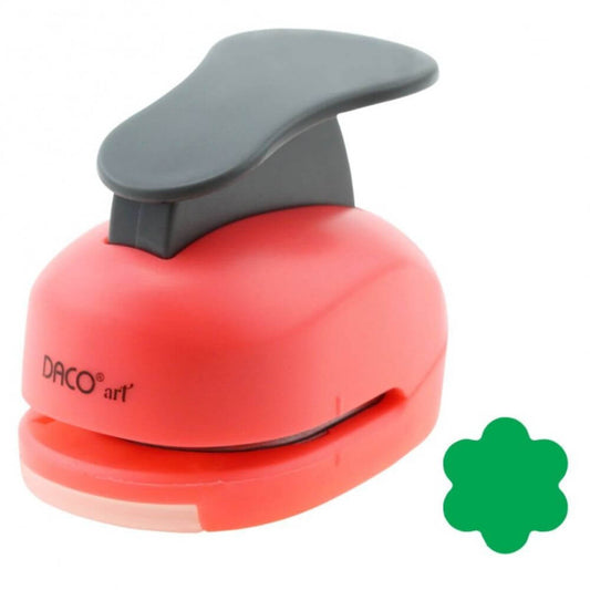 Perforator DACO Hobby, Model Floare, Plastic/Metal, Perforare 3.8 cm, Multicolor, Perforatoare Lucru Manual, Perforator Floare, Perforatoare Activitati Creative, Perforatoare pentru Felicitari si Invitatii, Perforatoare cu Model