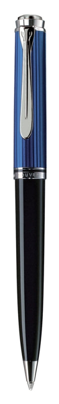 Pix Souveran K805, Mina Tip Parker, Accesorii Placate Cu Paladiu, Corp Negru-albas