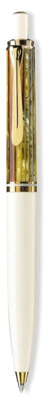 Pix Souveran K400,mina Tip Parker,accesorii Placate Cu Aur,corp Alb-verde