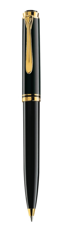 Pix Souveran K800 Mina Tip Parker,accesorii Placate Cu Aur,corp Negru