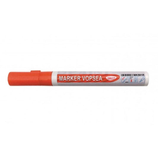 Marker DACO Vopsea Portocalie, Varf 1-2 mm, Marker, Marker Portocaliu, Markere Portocalii, Marker cu Vopsea Portocalie, Marker Portocaliu pe Baza de Alcool, Set Markere Portocalii, Marker pentru Scoala, Accesorii Scoala