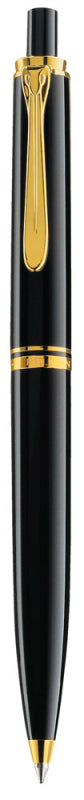 Pix Souveran K400,mina Tip Parker,accesorii Placate Cu Aur, Corp Negru