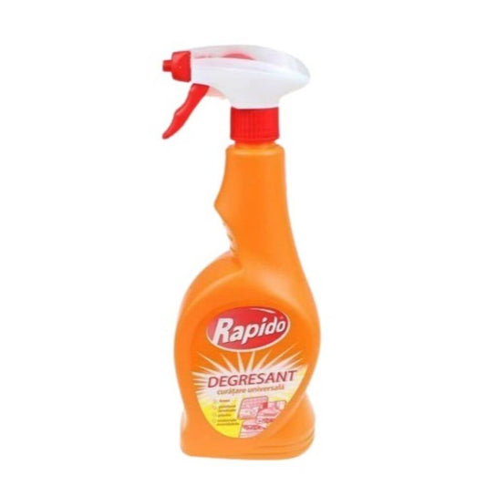 Pulverizator RAPIDO Degresant Universal, 750 ml, Curata Rapid si Sigur Grasimile, Solutie pentru Grasimi, Degresant Bucatarie, Solutie Curatare Degresanta, Detergent Lichid Degrasant, Solutie Degresanta pentru Suprafete