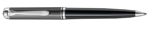 Pix Souveran K805 Streseman,mina Tip Parker,accesorii Placate Cu Paladiu,corp Negru/dungi